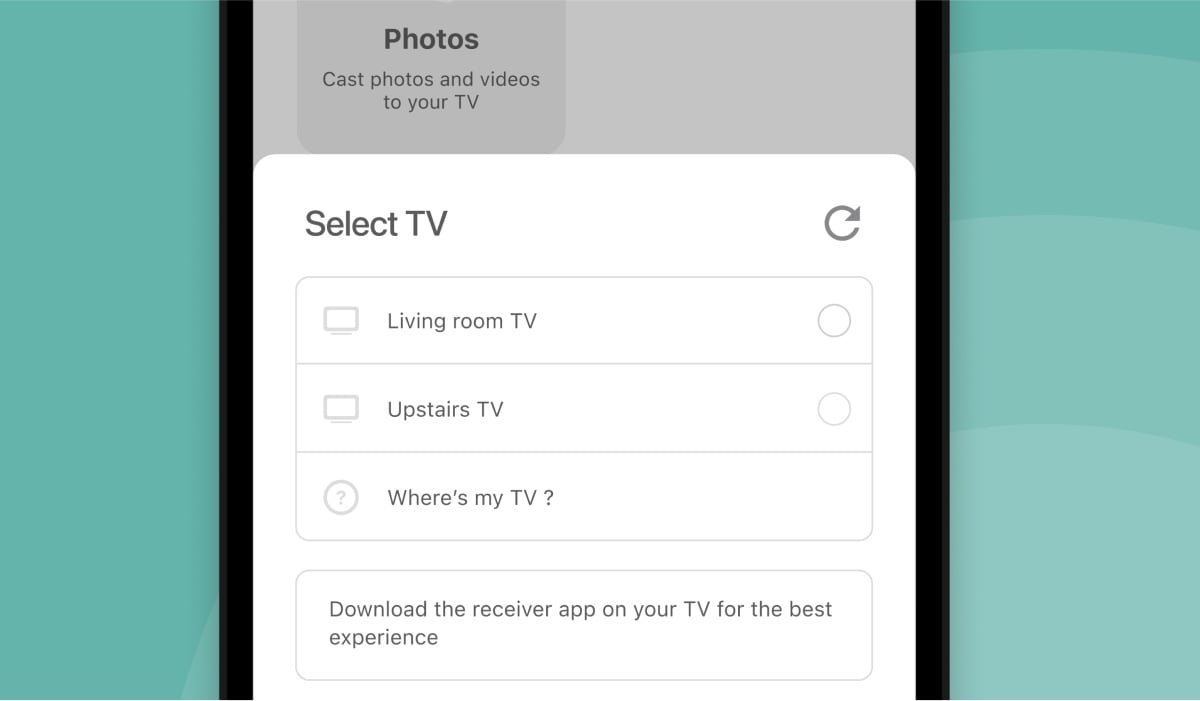 My LG TV is not detected, which setting should I change on the TV