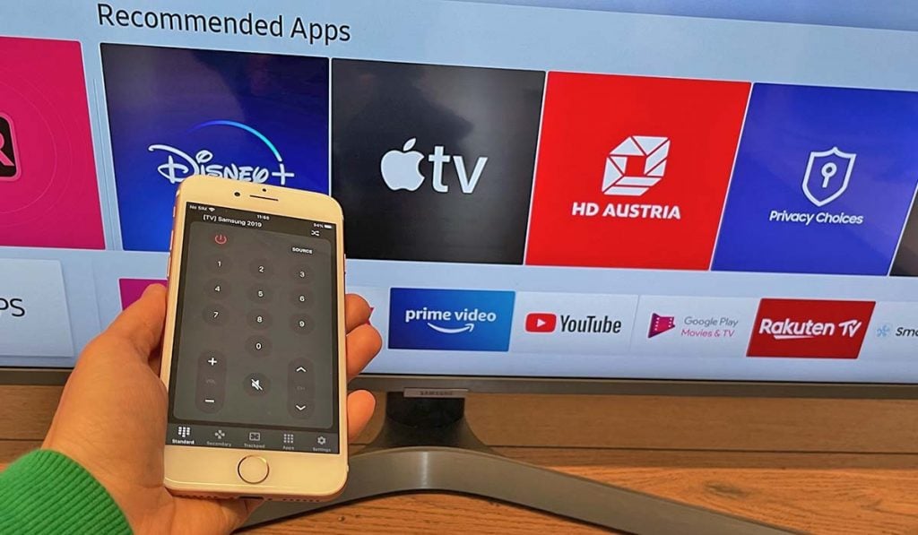 Fuera descuento Ventilar App Gratuita De Control Remoto De TV Samsung | AirBeamTV