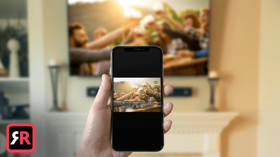iPhone screen mirroring video