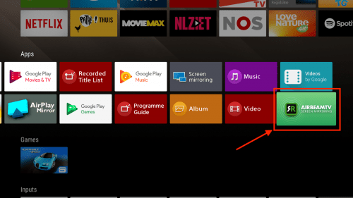 apps on Philips Android TV