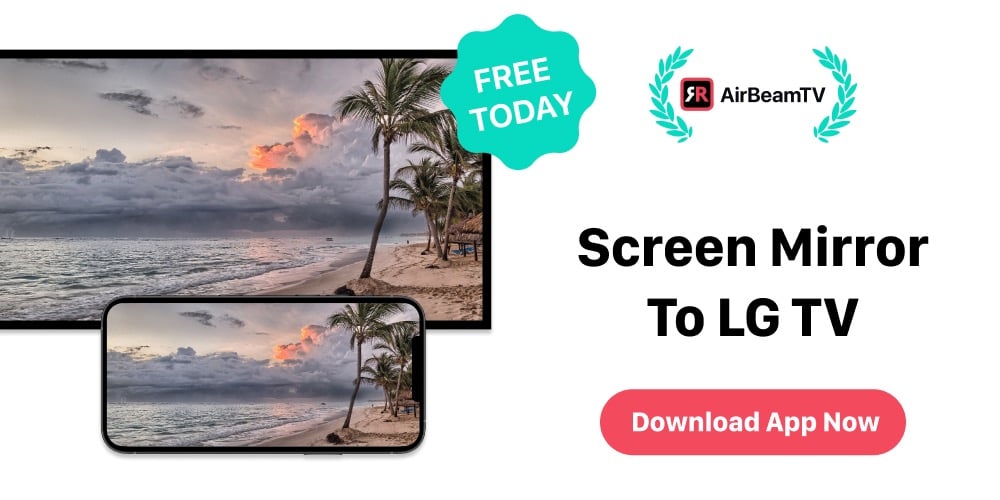 AirBeamTV Spiegel voor LG TV