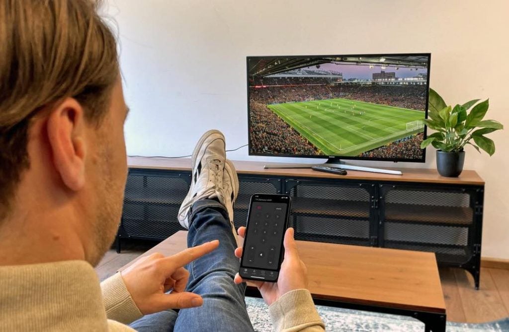 Fußballspiel anschauen