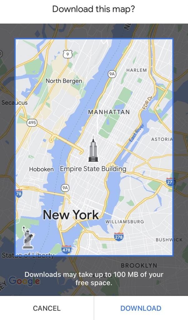 download google maps iPhone hack