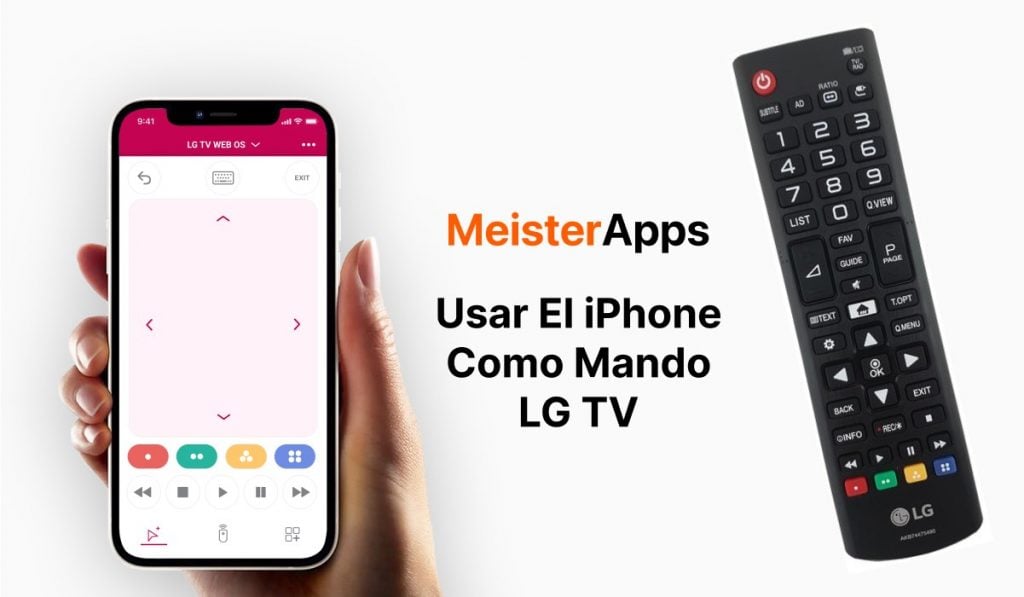 Mando a distancia MAGIC para LG (sin control por voz)