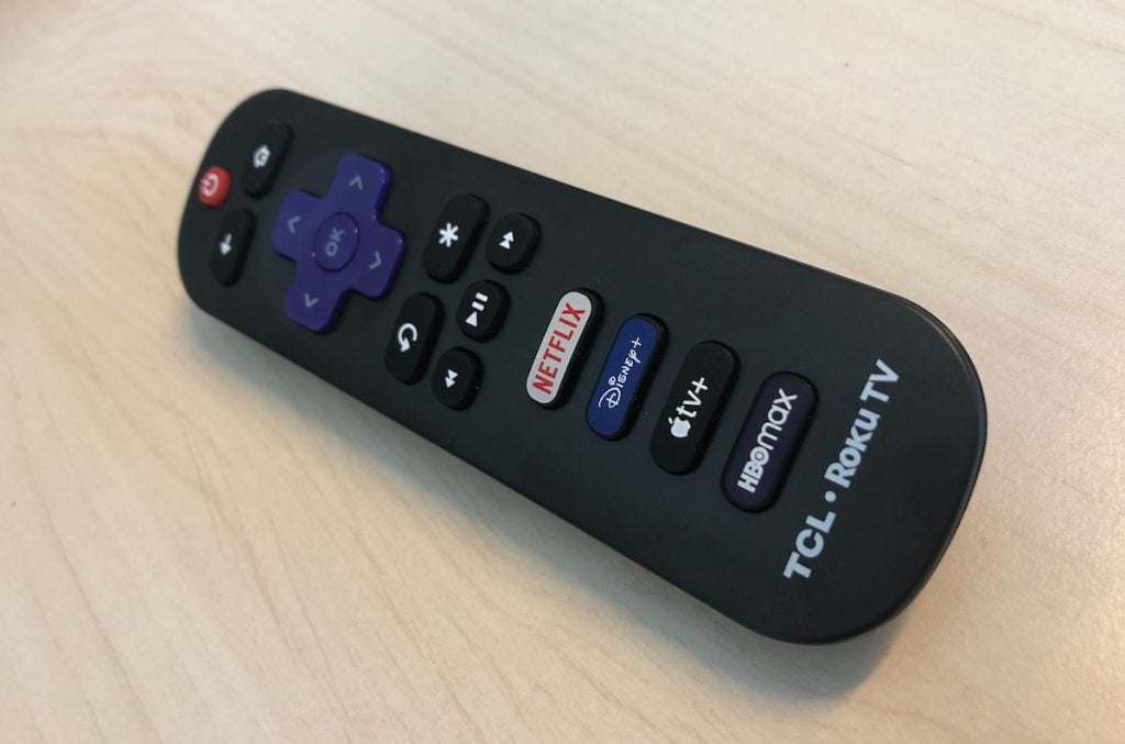 TCL Roku TV remote